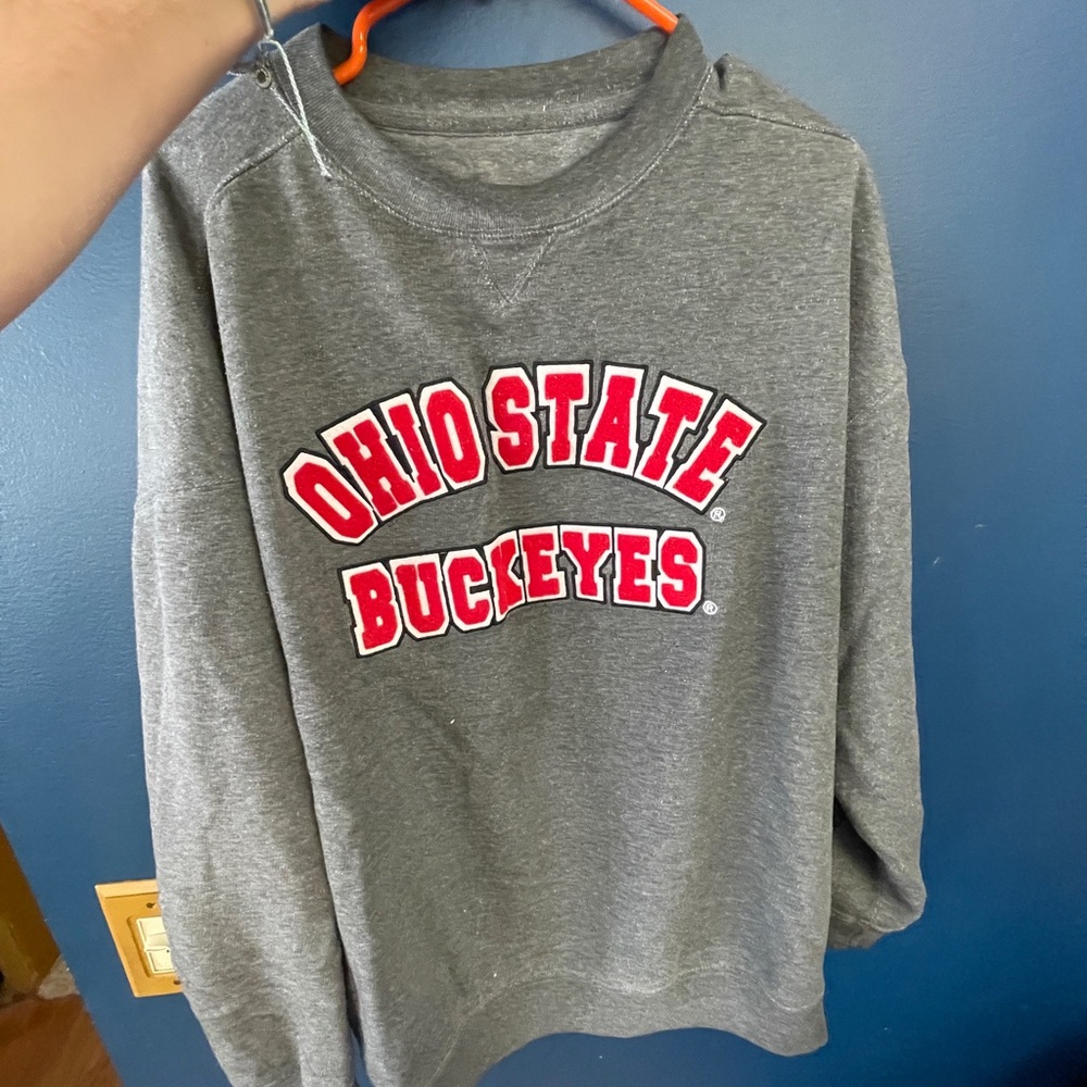 Ohio State Buckeyes Gray Sweatshirt